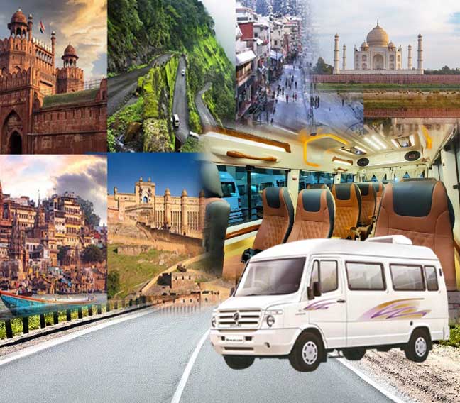 17 Seater Tempo Traveller on rent in Gurgaon